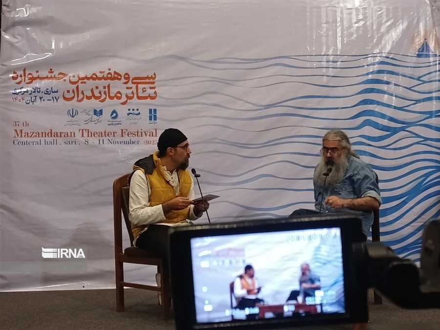نقد و بررسی آثار سی‌وهفتمین جشنواره تئاتر مازندران با حضور آرمان طیران